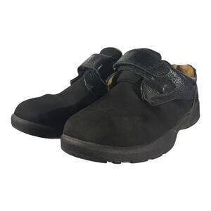 Dr. Comfort Brian X-Depth 6910 Black Leather Stretch Orthotic Men’s Shoes 9.5 XW